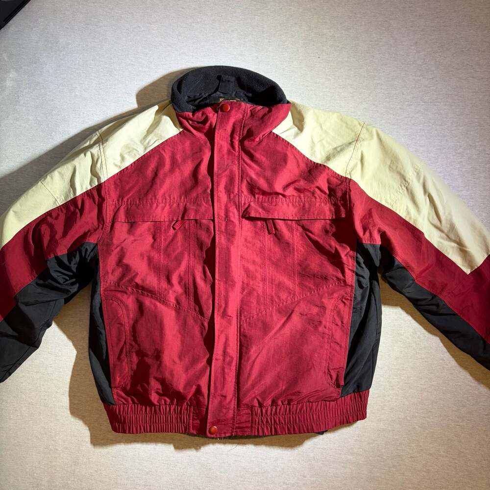 Guide Gear Field Tested Reversible Fleece-Lined Winter Ski Jacket, Men's Large